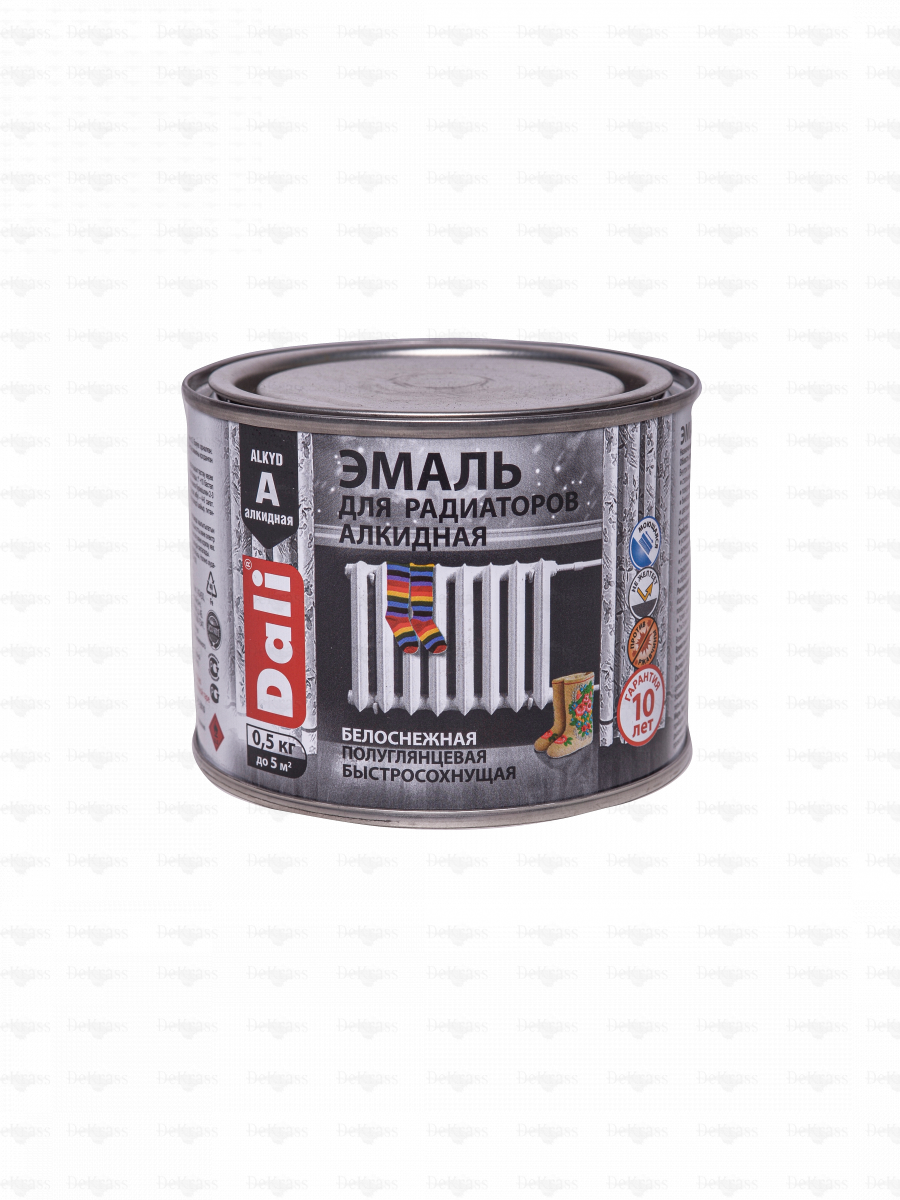 DALI Эмаль алкидная для радиаторов 0,5 кг
