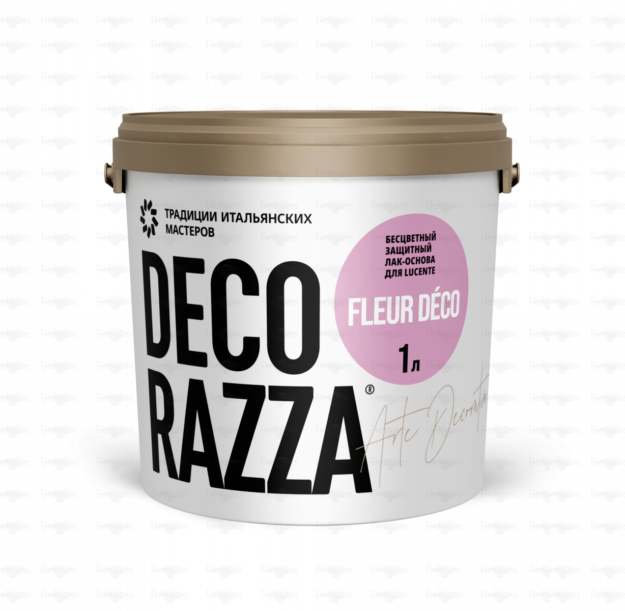 DECORAZZA FLEUR DECO защитное покрытие, бесцветное 1 л